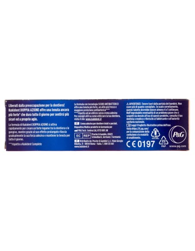 kukident plus crema adesiva - 35g - tenuta insuperabile - doppia azione: tuttocasashop.live: igiene e cura della persona