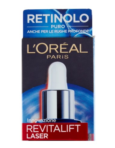 l'oreal revitalift laser retinolo puro 0.2 siero notte anti-rughe - 30ml: tuttocasashop.live: igiene e cura della persona