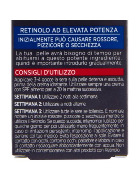 l'oreal revitalift laser retinolo puro 0.2 siero notte anti-rughe - 30ml: tuttocasashop.live: igiene e cura della persona