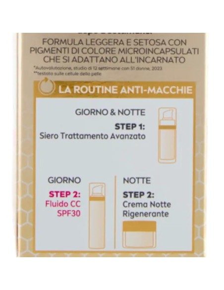 nivea luminous 630 anti-macchie fluido cc spf30 3in1 - 02 medium - 40ml: tuttocasashop.live: igiene e cura della persona