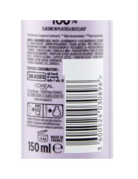 elvive hydra hyaluronic siero capelli idratante 150ml - senza risciacquo: tuttocasashop.live: igiene e cura della persona