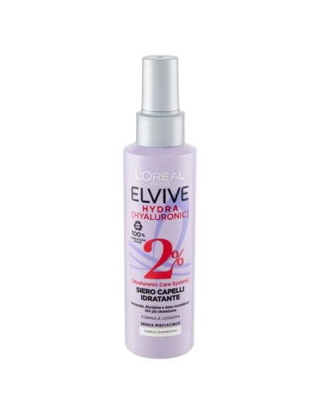 elvive hydra hyaluronic siero capelli idratante 150ml - senza risciacquo: tuttocasashop.live: igiene e cura della persona