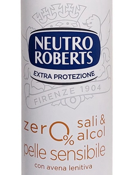 neutro roberts deodorante spray 150ml - pelle sensibile - con avena lenitiva: tuttocasashop.live: igiene e cura della persona