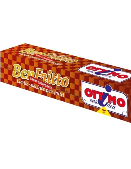 ottimo ben fritto carta assorbente speciale per fritti - 15 fogli 33x32cm: tuttocasashop.live: carta & monouso