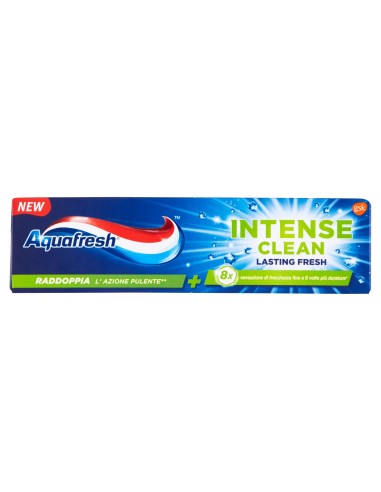 aquafresh dentifricio 75ml - intense clean - freschezza lunga durata: tuttocasashop.live: igiene e cura della persona
