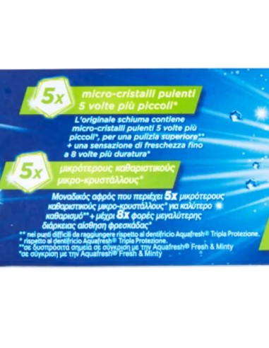 aquafresh dentifricio 75ml - intense clean - freschezza lunga durata: tuttocasashop.live: igiene e cura della persona