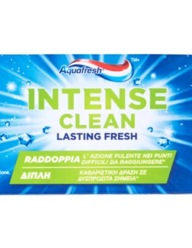 aquafresh dentifricio 75ml - intense clean - freschezza lunga durata: tuttocasashop.live: igiene e cura della persona