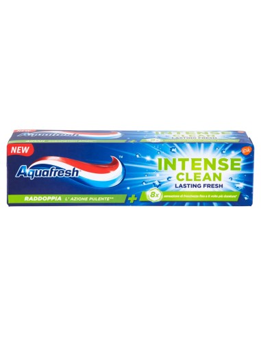 aquafresh dentifricio 75ml - intense clean - freschezza lunga durata: tuttocasashop.live: igiene e cura della persona