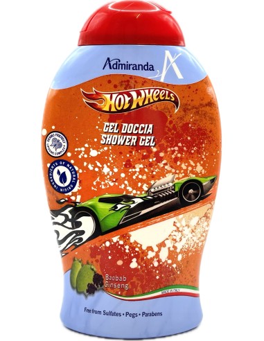 hot wheels del doccia shower gel - 250ml - baobab e ginseng: tuttocasashop.live: igiene e cura della persona