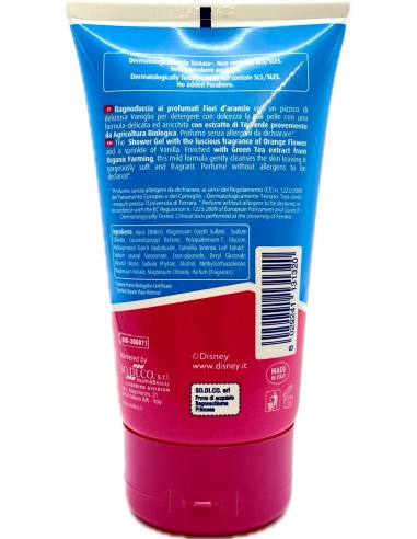 naturaverde kids doccia schiuma - 150ml - disney princess: tuttocasashop.live: igiene e cura della persona