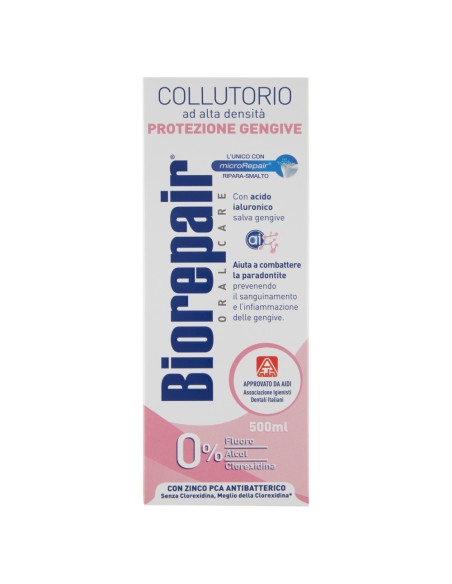 biorepair collutorio - 500ml - alta densita' - protezione gengive: tuttocasashop.live: igiene e cura della persona