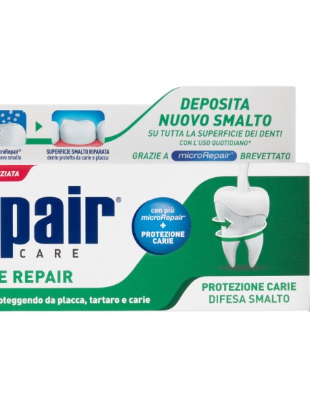 biorepair dentifricio - 75ml - total protection - protezione carie e smalto: tuttocasashop.live: igiene e cura della persona