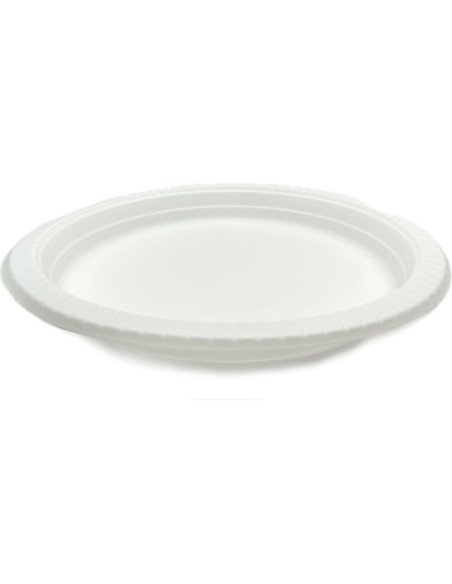 20 piatti monouso plastica bianchi extra rigidi diametro 20.5cm - piani: tuttocasashop.live: carta & monouso