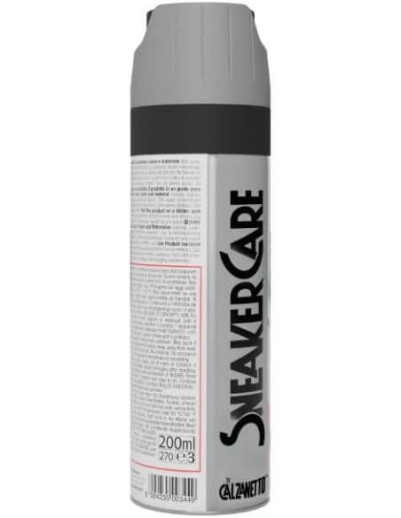 calzanetto sneaker care cleaning foam 200ml - schiuma detergente: tuttocasashop.live: prodotti per bucato e tessuti