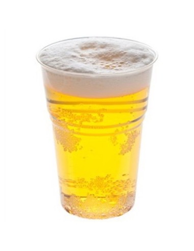 vip 50 bicchieri in plastica pp trasparenti - 400cc - birra - monouso: tuttocasashop.live: carta & monouso