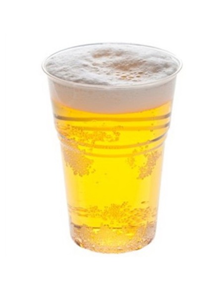 vip 50 bicchieri in plastica pp trasparenti - 400cc - birra - monouso: tuttocasashop.live: carta & monouso