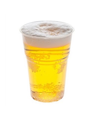 vip 50 bicchieri in plastica pp trasparenti 330cc tacca 1/2pt - birra: tuttocasashop.live: carta & monouso