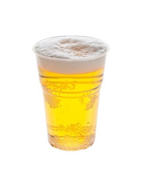 vip 50 bicchieri in plastica pp trasparenti - 250cc - birra - monouso: tuttocasashop.live: carta & monouso