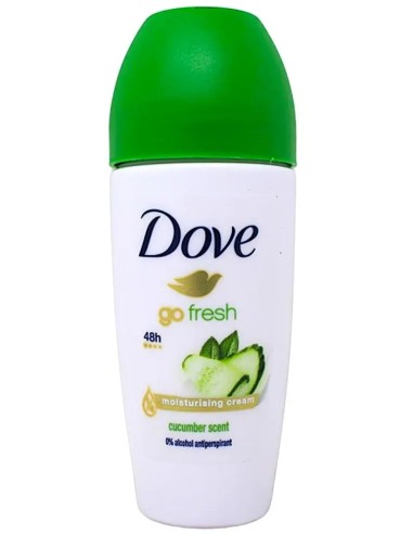 dove deodorante roll-on 50ml - go fresh 48h - cucumber and green tea: tuttocasashop.live: igiene e cura della persona