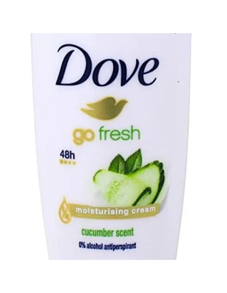dove deodorante roll-on 50ml - go fresh 48h - cucumber and green tea: tuttocasashop.live: igiene e cura della persona