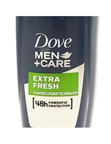 dove deodorante roll-on 50ml - for men - extra fresh - 48h - no alcool: tuttocasashop.live: igiene e cura della persona