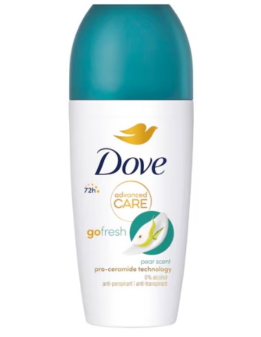 dove deodorante roll-on 50ml - aloe & pera - 48h - no alcool: tuttocasashop.live: igiene e cura della persona
