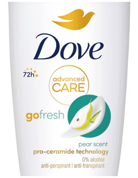 dove deodorante roll-on 50ml - aloe & pera - 48h - no alcool: tuttocasashop.live: igiene e cura della persona