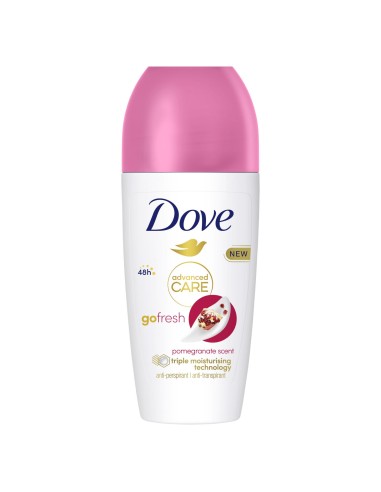 dove deodorante roll-on 50ml - go fresh pomegranate 48h - melograno: tuttocasashop.live: igiene e cura della persona