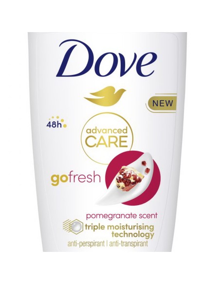 dove deodorante roll-on 50ml - go fresh pomegranate 48h - melograno: tuttocasashop.live: igiene e cura della persona