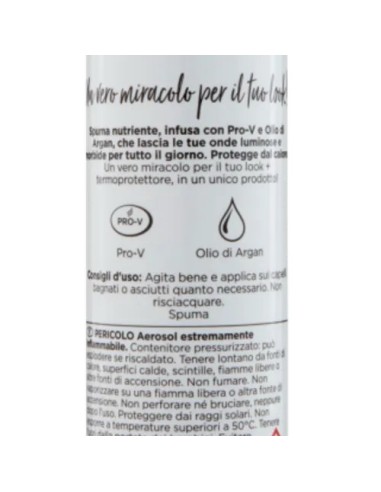 pantene pro-v spuma per capelli 200ml - onde perfette - capelli ricci: tuttocasashop.live: igiene e cura della persona