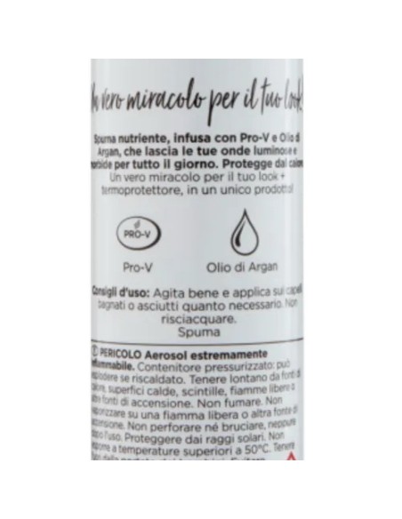 pantene pro-v spuma per capelli 200ml - onde perfette - capelli ricci: tuttocasashop.live: igiene e cura della persona