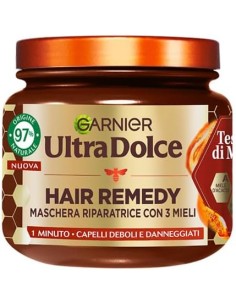 ultra dolce maschera per capelli - 340ml - tesori di miele - capelli deboli: tuttocasashop.live: igiene e cura della persona