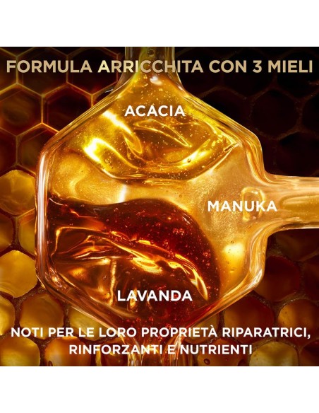 ultra dolce maschera per capelli - 340ml - tesori di miele - capelli deboli: tuttocasashop.live: igiene e cura della persona
