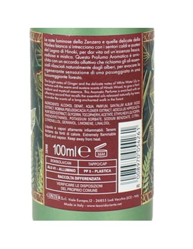 tesori d'oriente profumo aromatico vapo 100ml - forest: tuttocasashop.live: igiene e cura della persona
