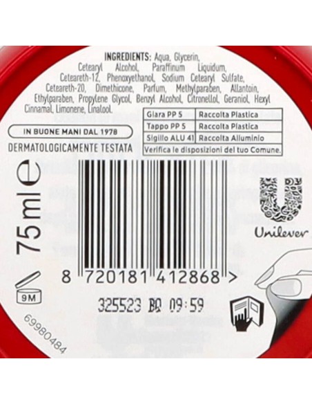 glysolid crema mani - vaso da 75ml - classica con glicerina mani screpolate: tuttocasashop.live: igiene e cura della persona