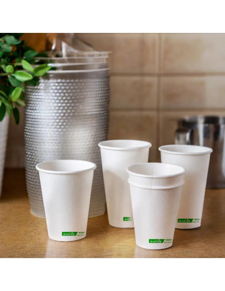 movida bicchieri in cartoncino - 180ml - 50 pezzi - bianco: tuttocasashop.live: carta & monouso