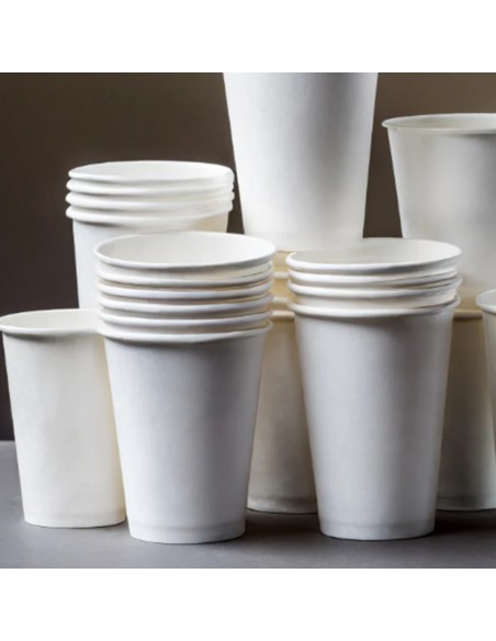 movida bicchieri in cartoncino - 180ml - 50 pezzi - bianco: tuttocasashop.live: carta & monouso