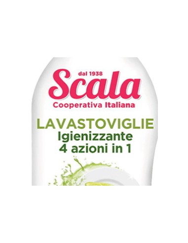 scala detersivo gel per lavastoviglie - 37 lavaggi 750ml - limone: tuttocasashop.live: pulizia e cura della casa