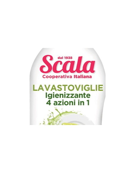 scala detersivo gel per lavastoviglie - 37 lavaggi 750ml - limone: tuttocasashop.live: pulizia e cura della casa