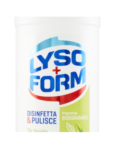 lysoform casa detergente disinfettante - 1100ml - te' verde e limone: tuttocasashop.live: pulizia e cura della casa