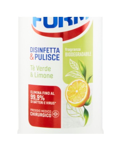 lysoform casa detergente disinfettante - 1100ml - te' verde e limone: tuttocasashop.live: pulizia e cura della casa