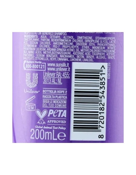 sunsilk balsamo per capelli 200ml - capelli lisci: tuttocasashop.live: igiene e cura della persona
