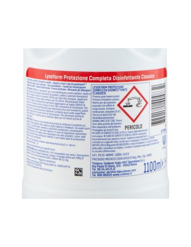 lysoform casa detergente disinfettante - 1100ml - classico: tuttocasashop.live: pulizia e cura della casa