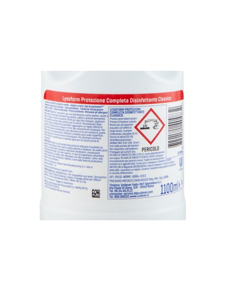 lysoform casa detergente disinfettante - 1100ml - classico: tuttocasashop.live: pulizia e cura della casa