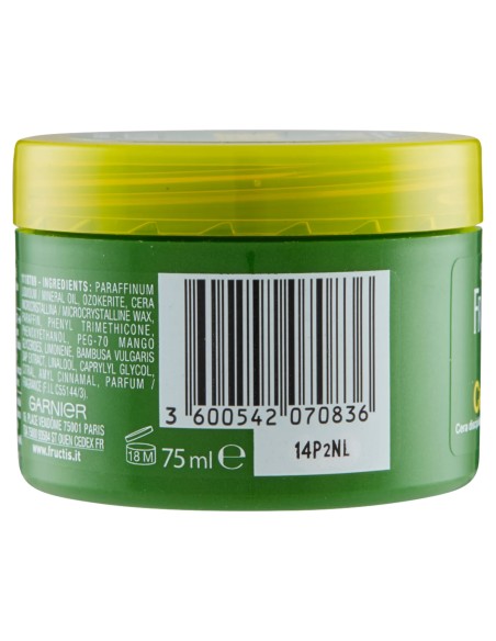 fructis garnier cera discipilante per capelli - 75ml - 02 forte: tuttocasashop.live: igiene e cura della persona