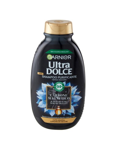 ultra dolce shampoo 250ml - carbone magnetico - cute grassa lunghezze secche: tuttocasashop.live: igiene e cura della persona
