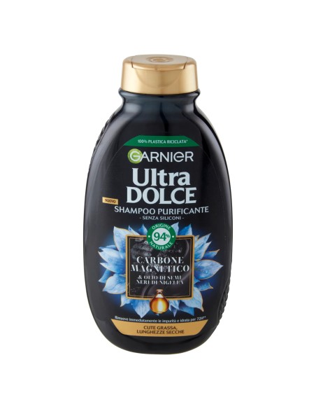 ultra dolce shampoo 250ml - carbone magnetico - cute grassa lunghezze secche: tuttocasashop.live: igiene e cura della persona