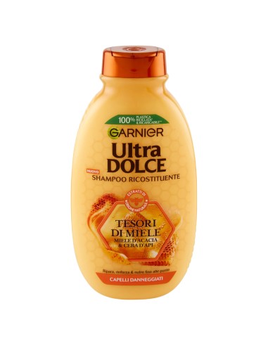 ultra dolce shampoo 250ml - tesori di miele - per capelli danneggiati: tuttocasashop.live: igiene e cura della persona