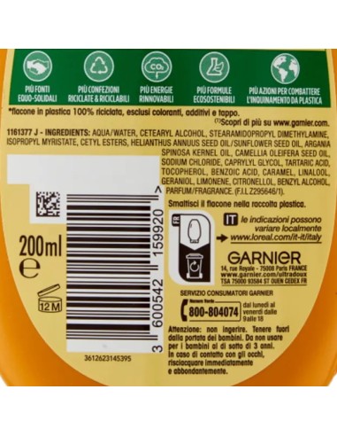 ultra dolce balsamo 200ml - gli oli meravigliosi argan & camelia - secchi: tuttocasashop.live: igiene e cura della persona