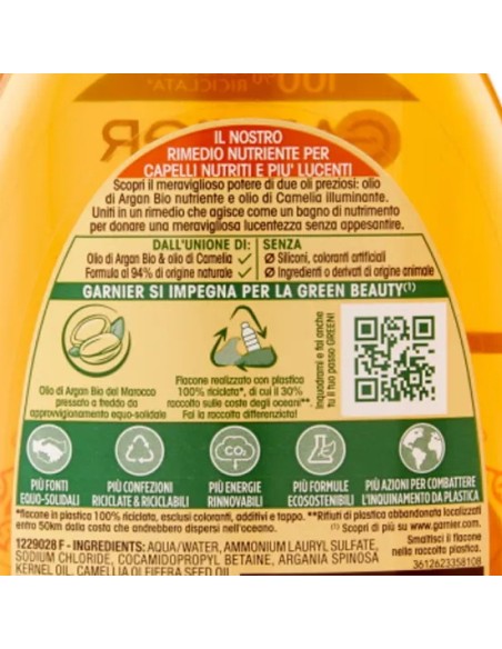 ultra dolce shampoo 250ml - gli oli meravigliosi argan & camelia - secchi: tuttocasashop.live: igiene e cura della persona
